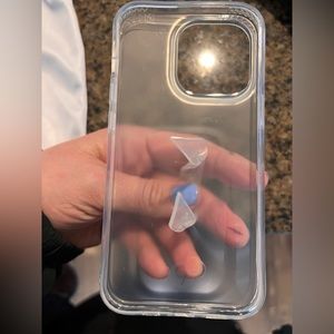 BRAND NEW matte clear loopy case for iPhone 13 Pro.